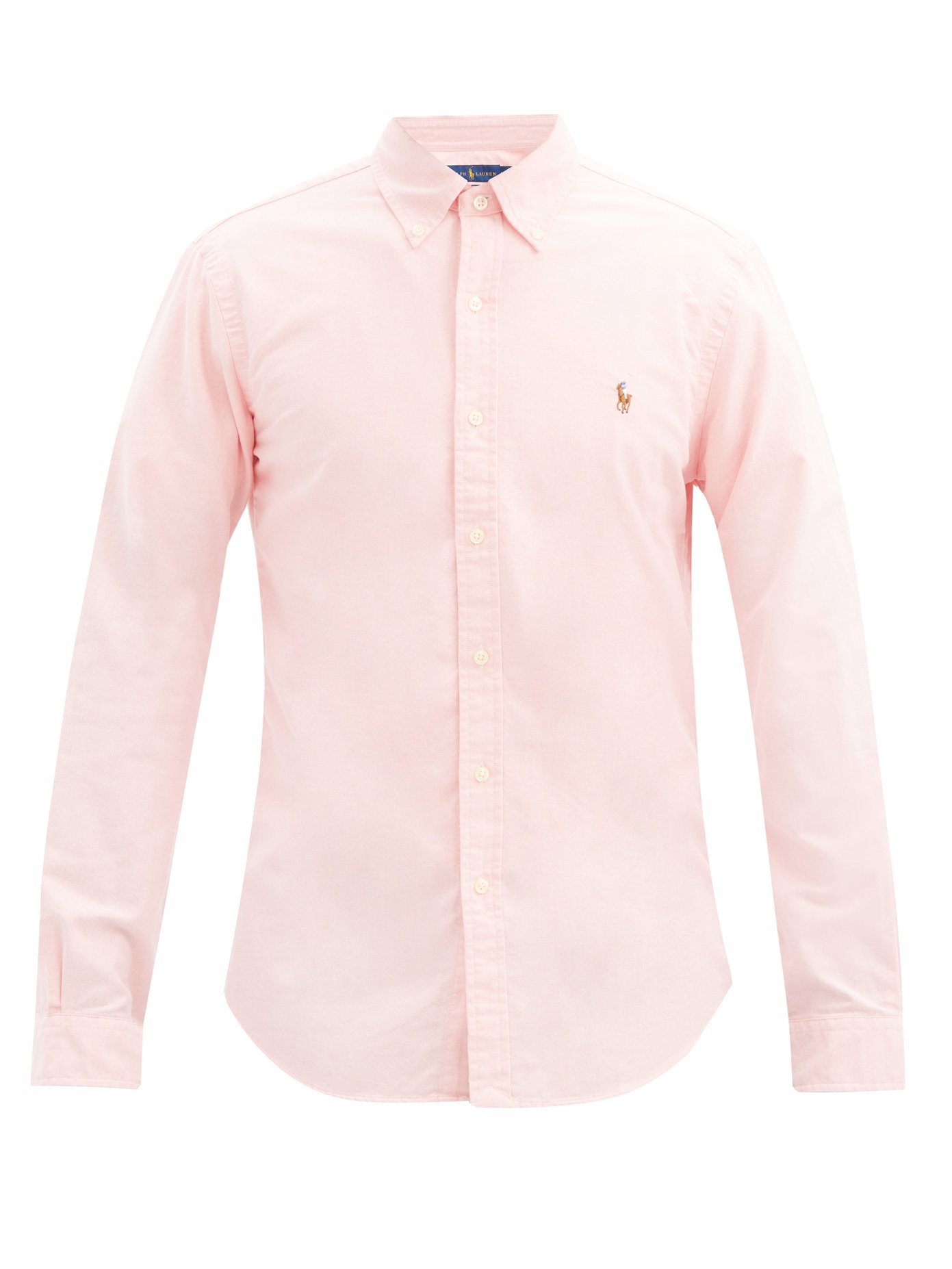 Slim-fit cotton oxford shirt | Polo 