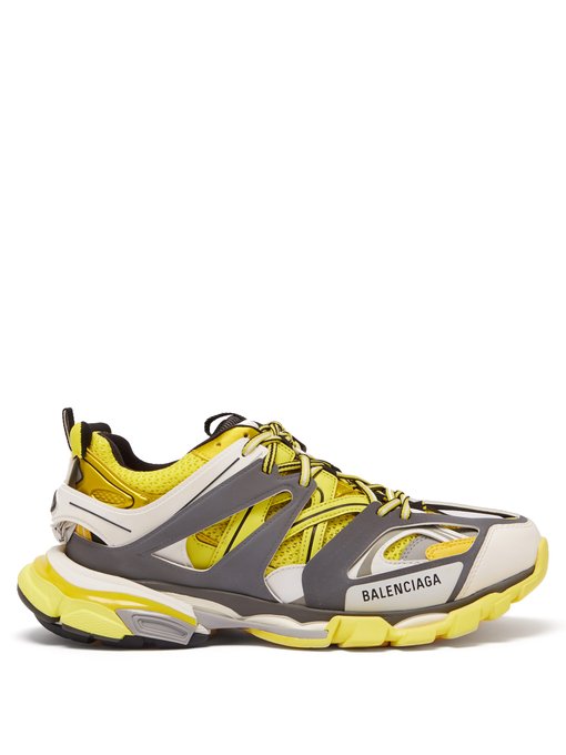 balenciaga track trainers yellow