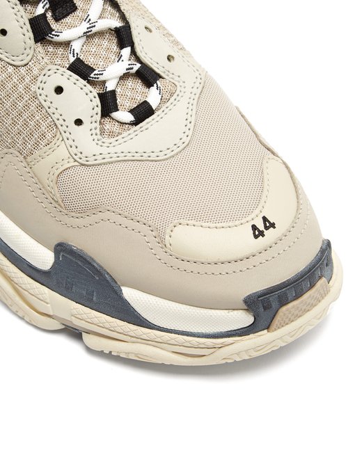 New Savings on Balenciaga white Triple S clear sole sneakers