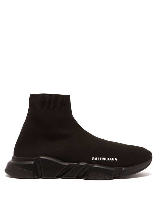 Buy Cheap Balenciaga Black Speed Trainers Online for Sale