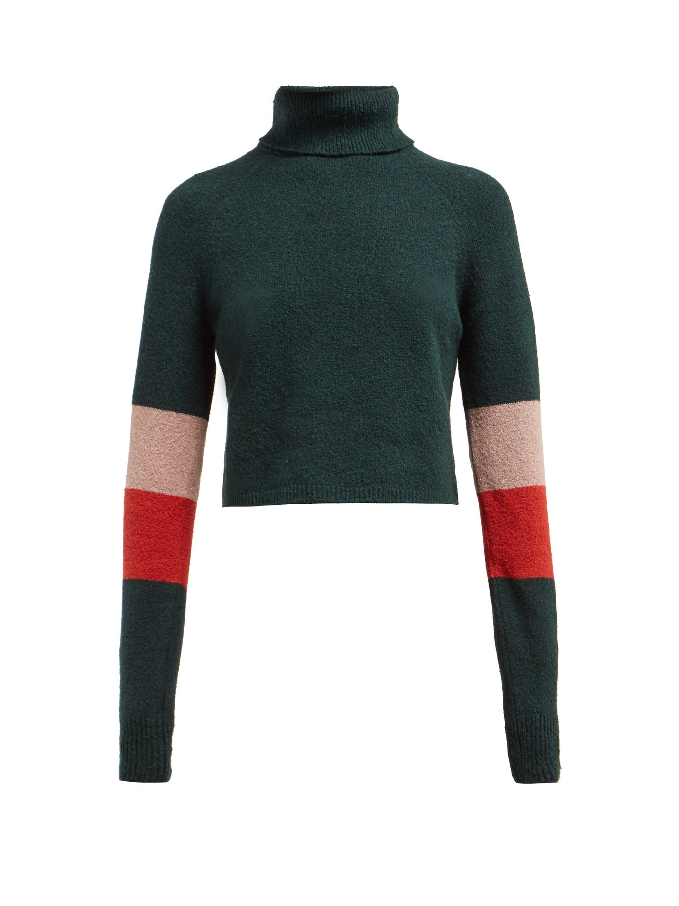 Lndr Piste roll-neck cropped cotton-blend sweater