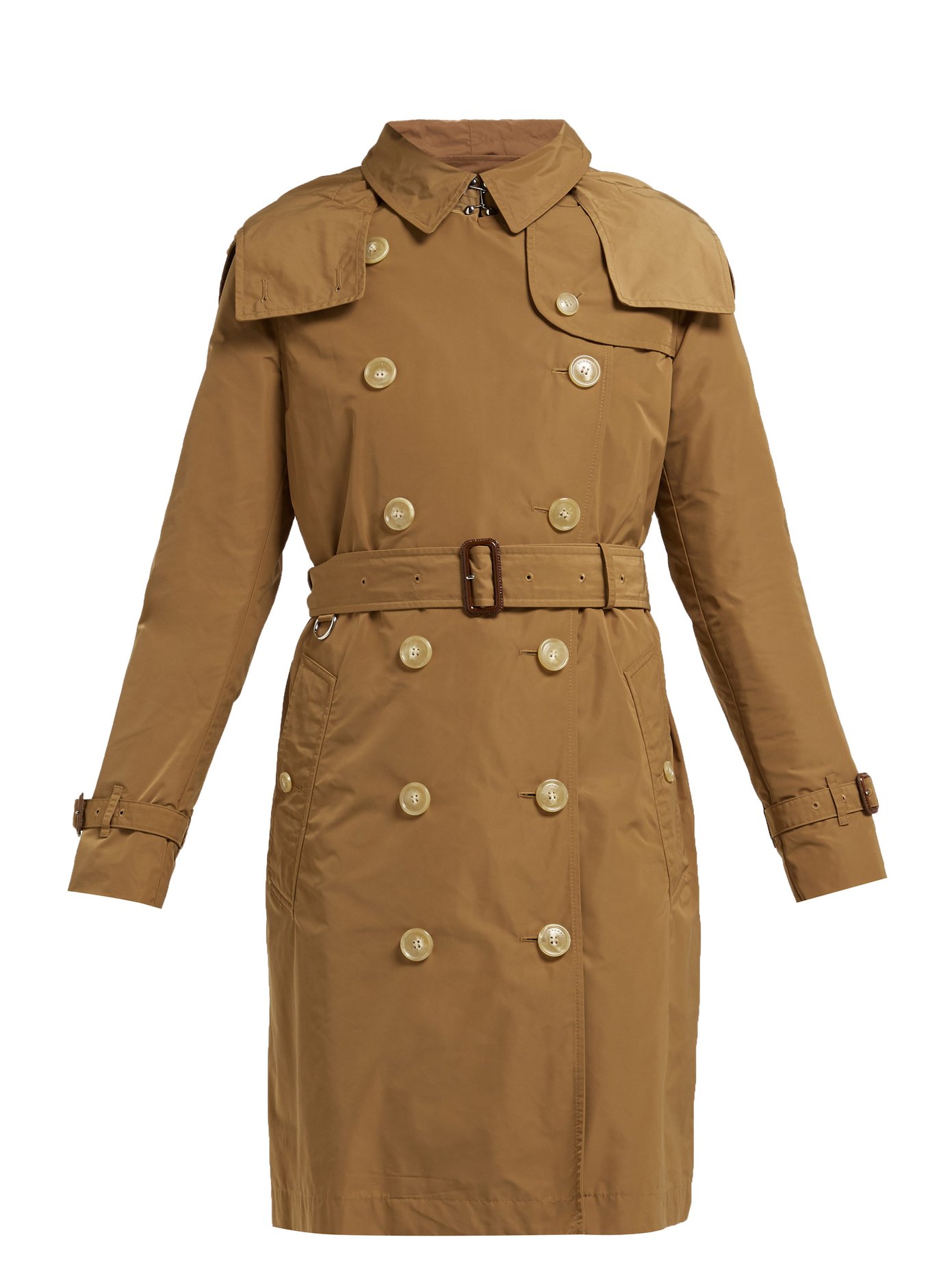burberry kensington trench coat with detachable hood