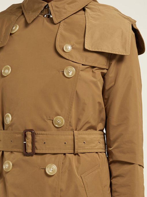 burberry kensington taffeta trench coat
