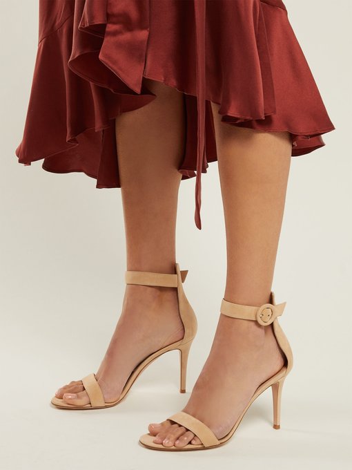 Portofino 85 suede sandals | Gianvito 