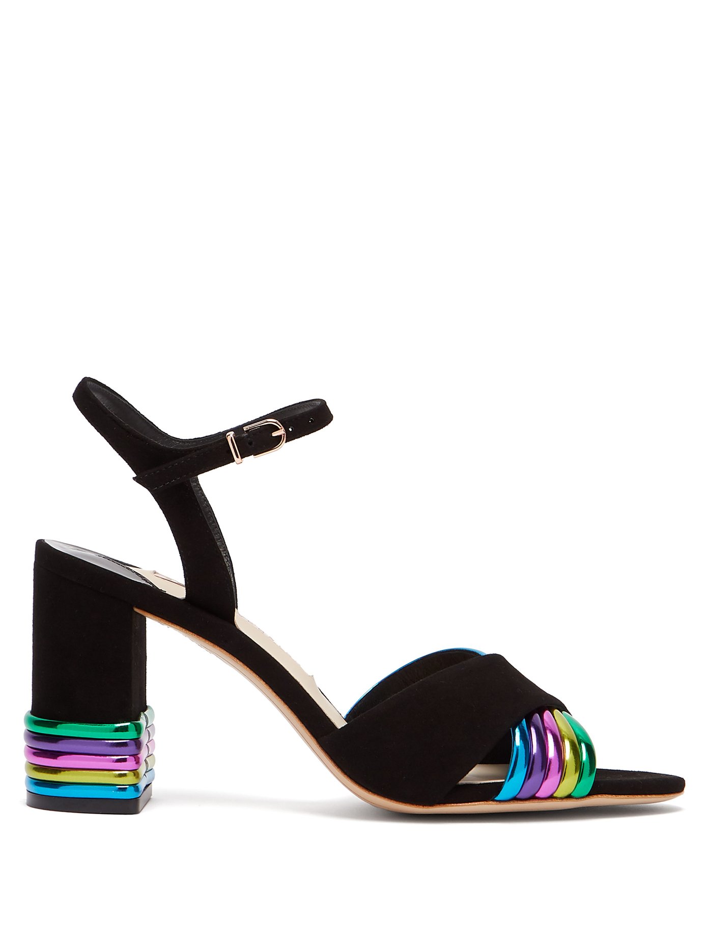 sophia webster rainbow heels