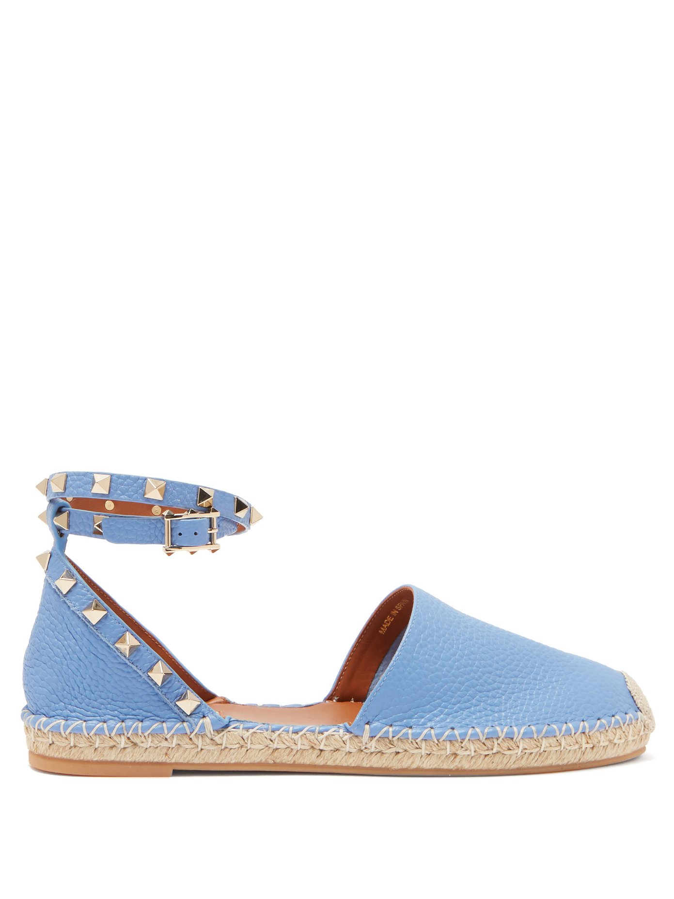 pale blue espadrilles