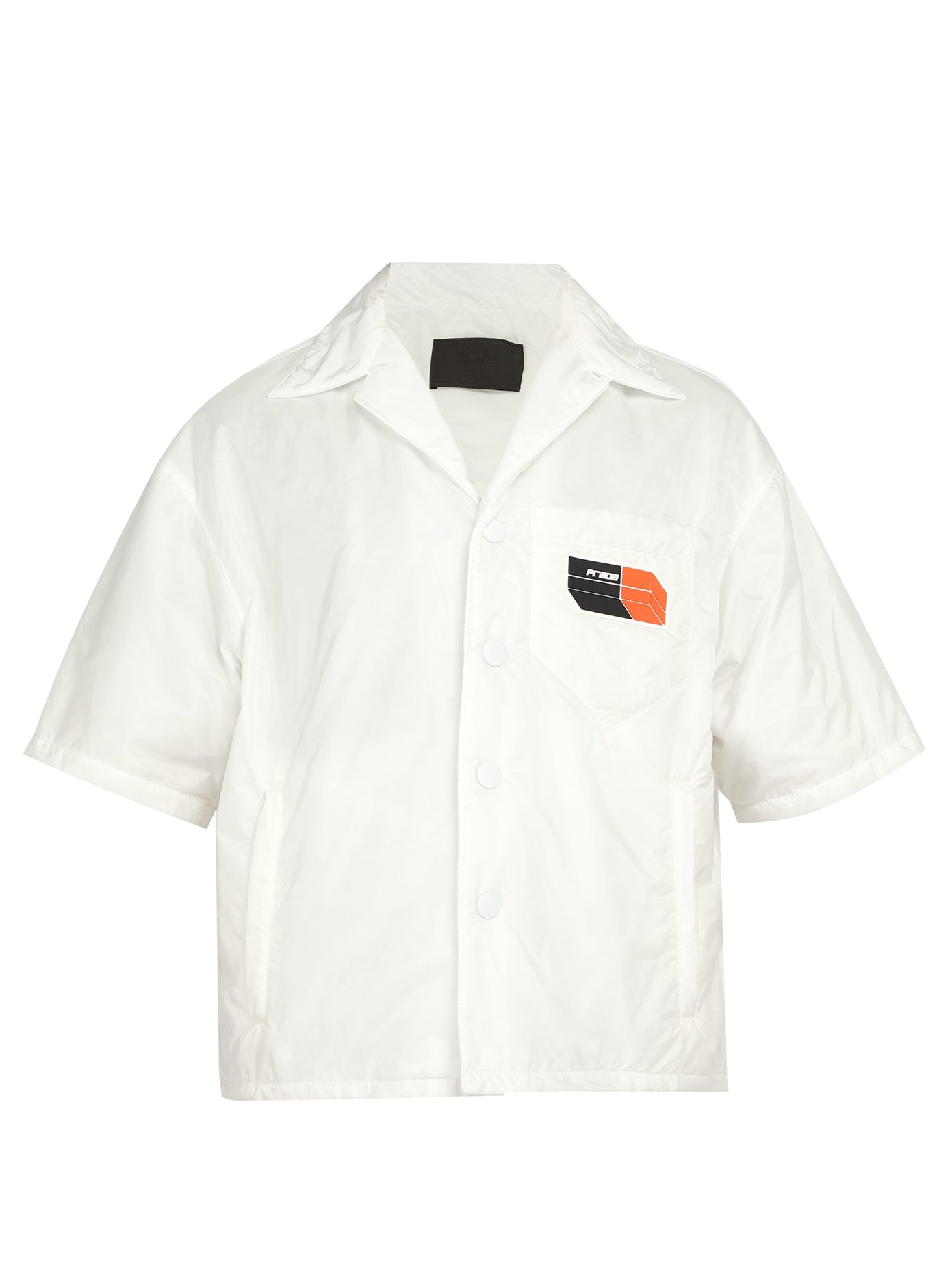 Padded short-sleeved shirt | Prada 