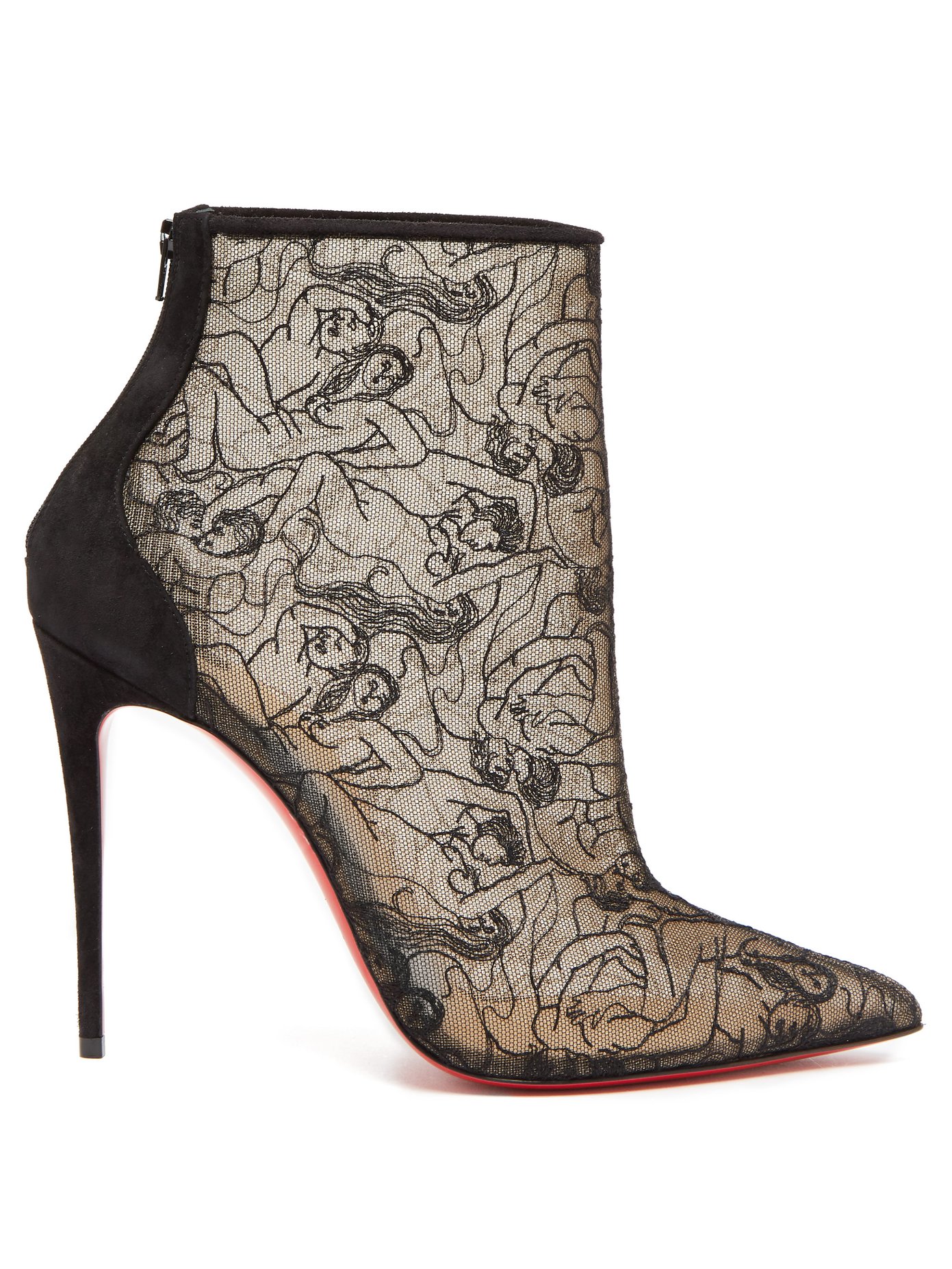 embroidered ankle boots uk