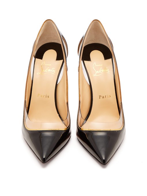 Cosmo 554 100 patent-leather pumps | Christian Louboutin ...