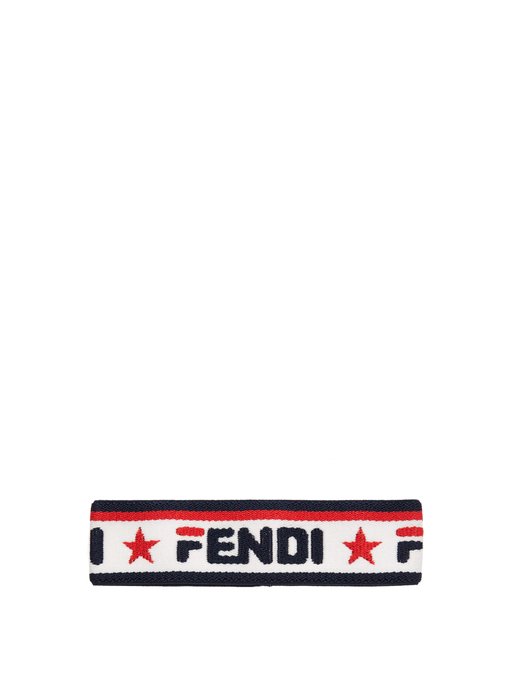 Mania logo headband | Fendi 