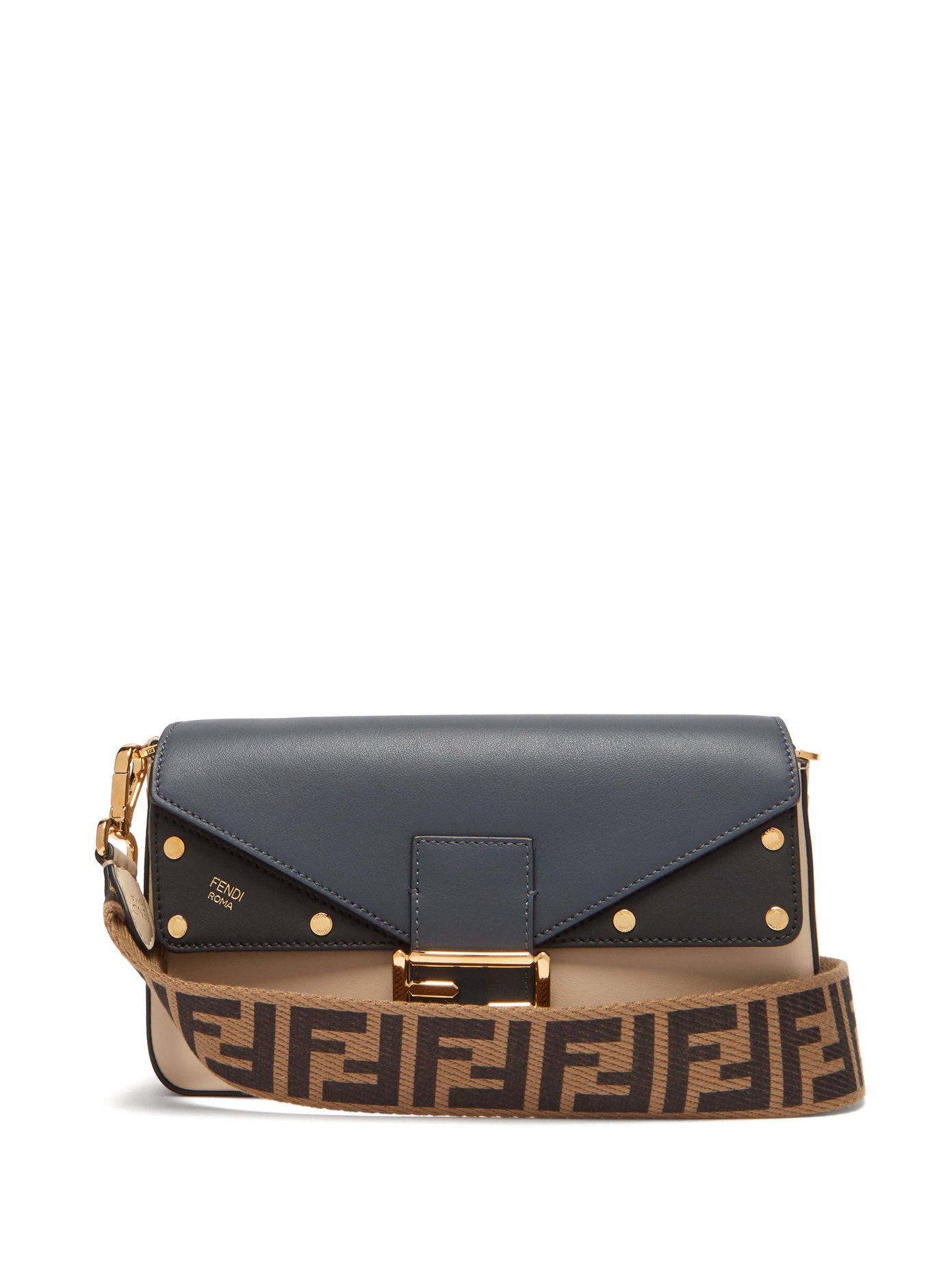 Baguette tri-colour leather bag | Fendi 
