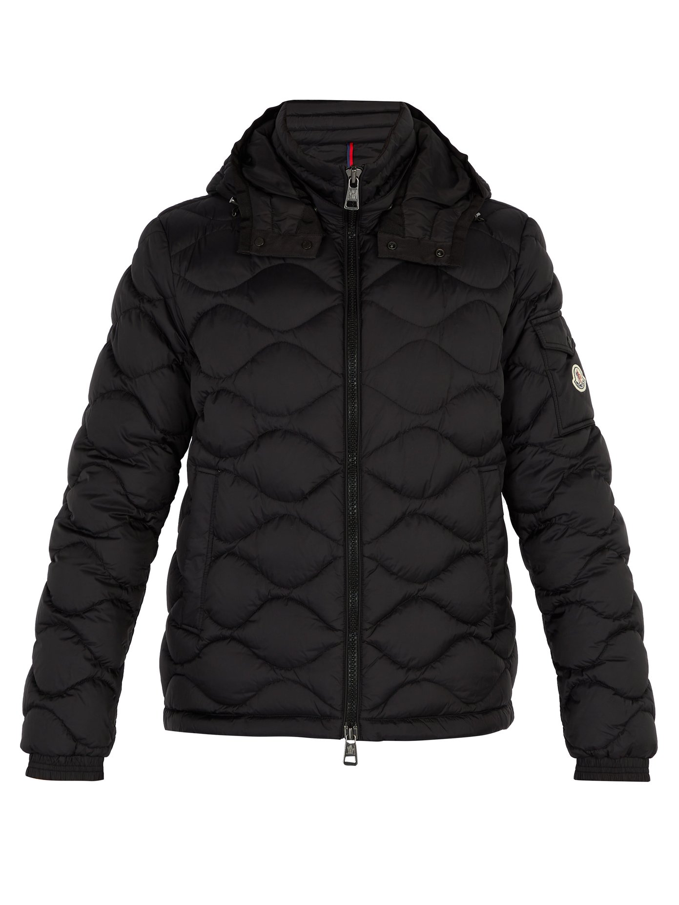 Morandieres hooded quilted-down jacket 