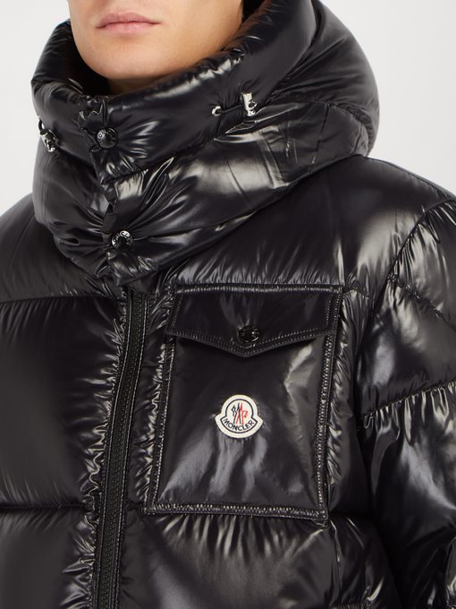 Montbeliard hooded quilted-down jacket | Moncler | MATCHESFASHION UK