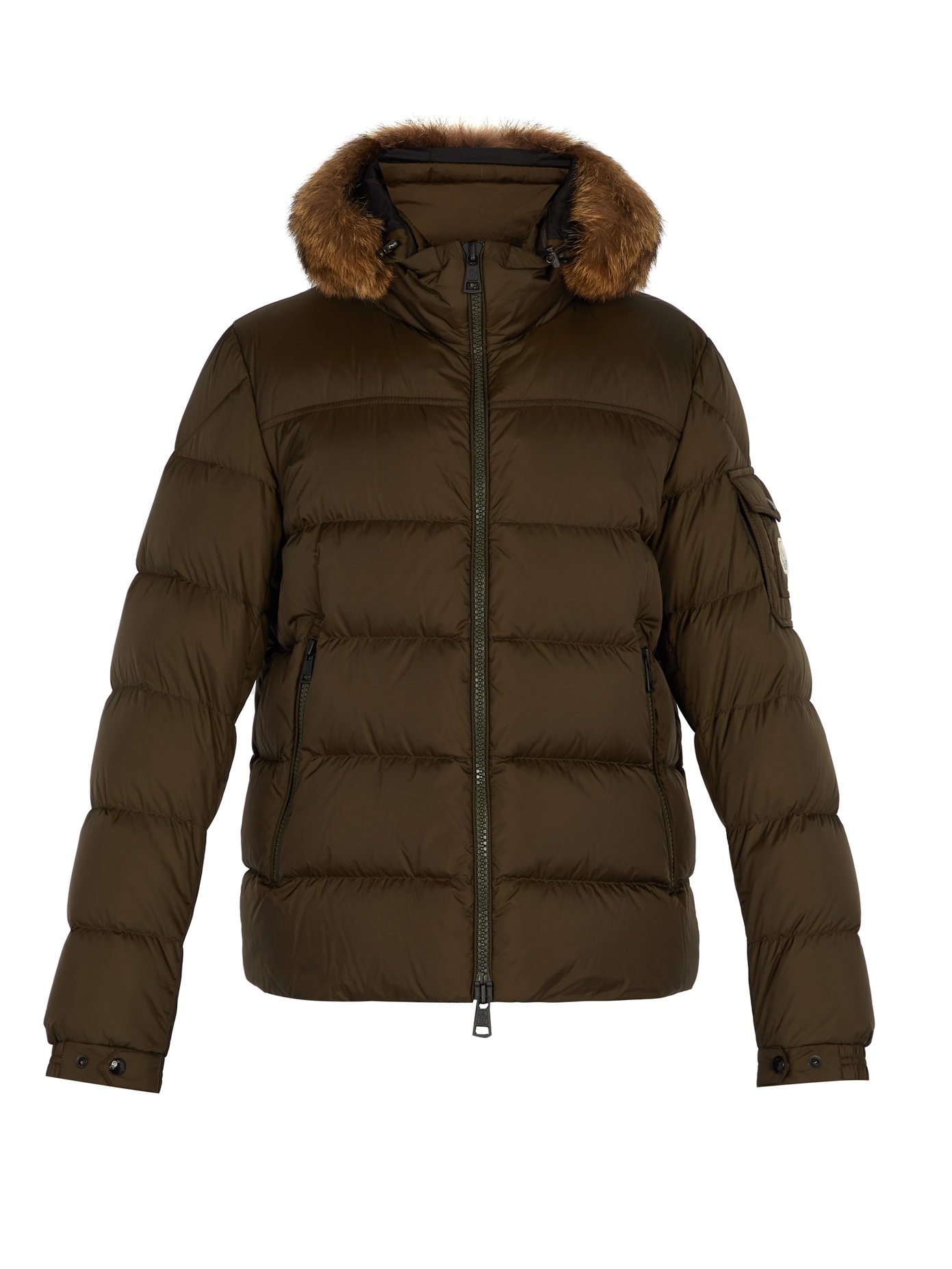 Marque quilted-down jacket | Moncler 