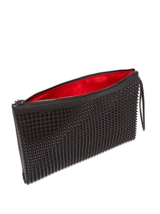 christian louboutin studded purse