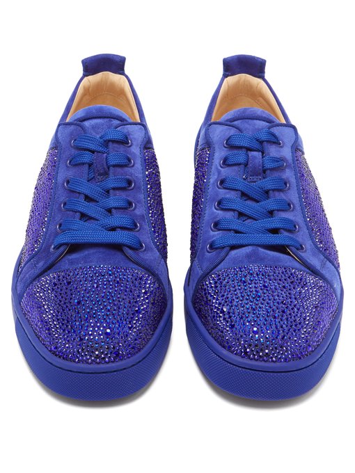 louboutin trainers blue
