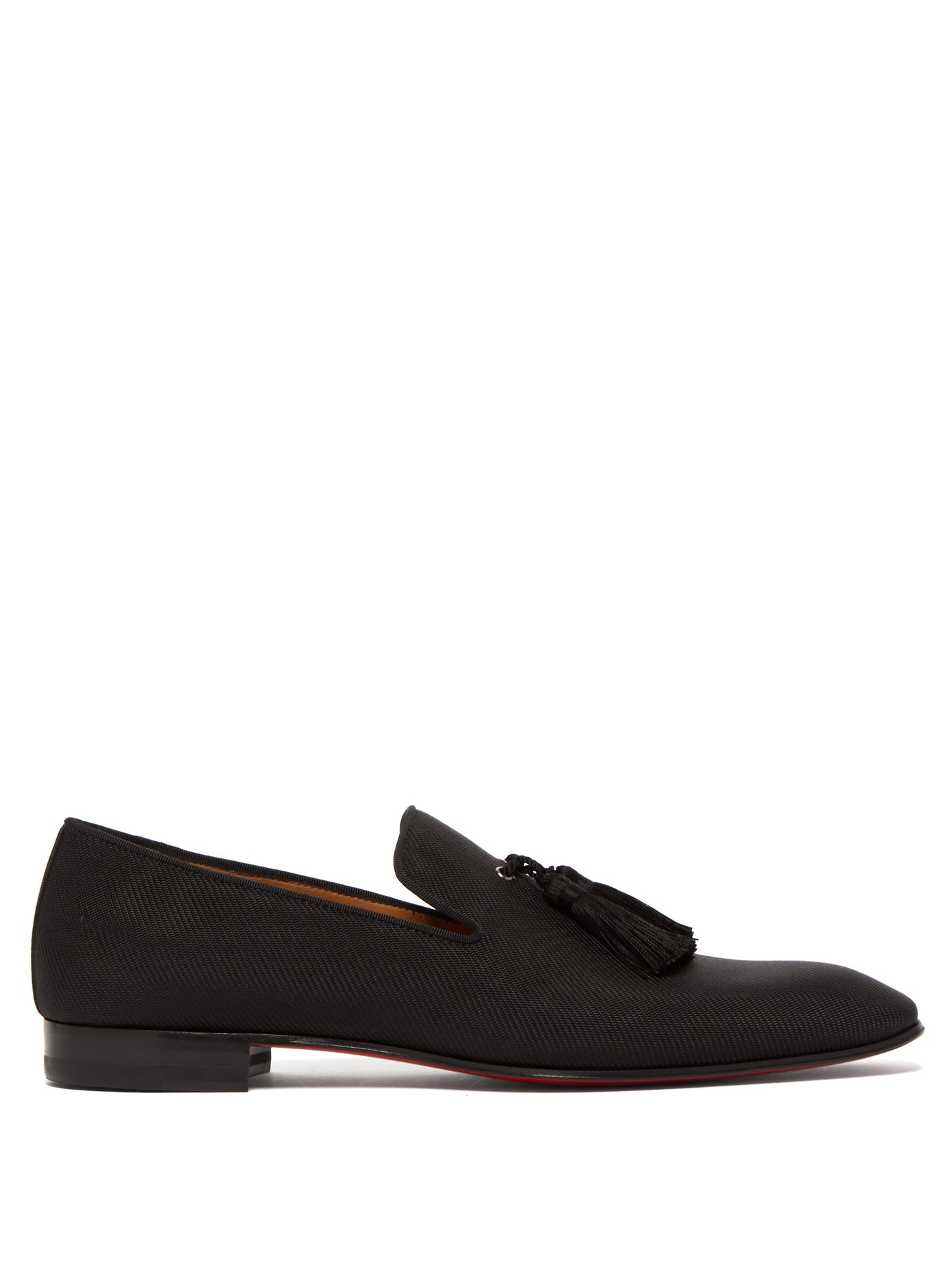 black louboutin loafers