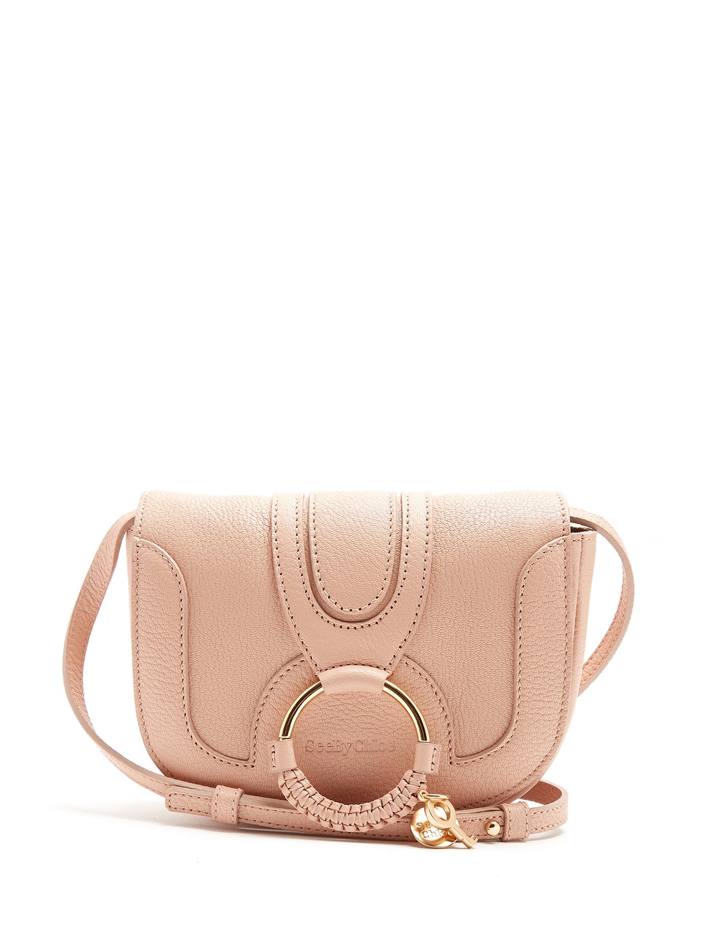 hana mini leather crossbody bag