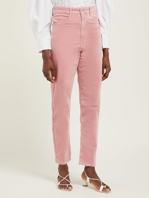 isabel marant pink jeans