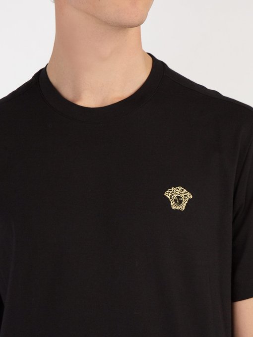 versace medusa logo t shirt