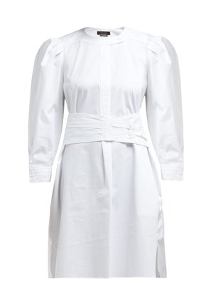 Galaxy belted cotton shirt dress | Isabel Marant | MATCHESFASHION US