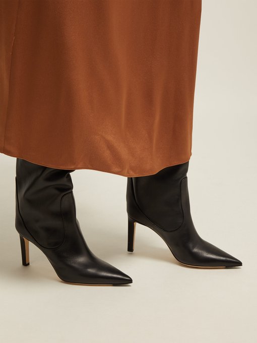 Mavis 85 knee-high leather boots 