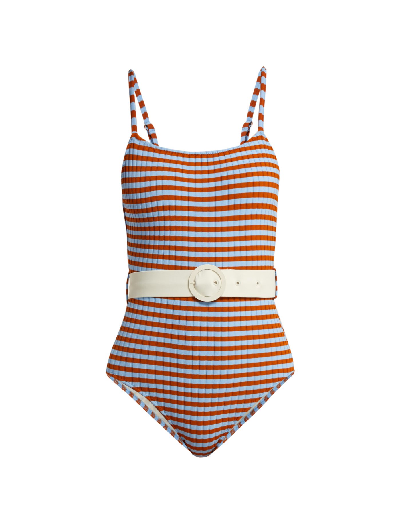 solid and striped nina belted