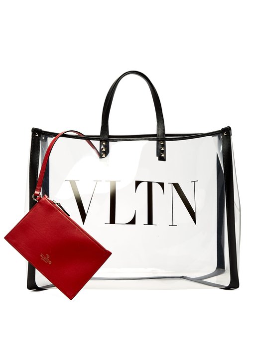 valentino pvc tote