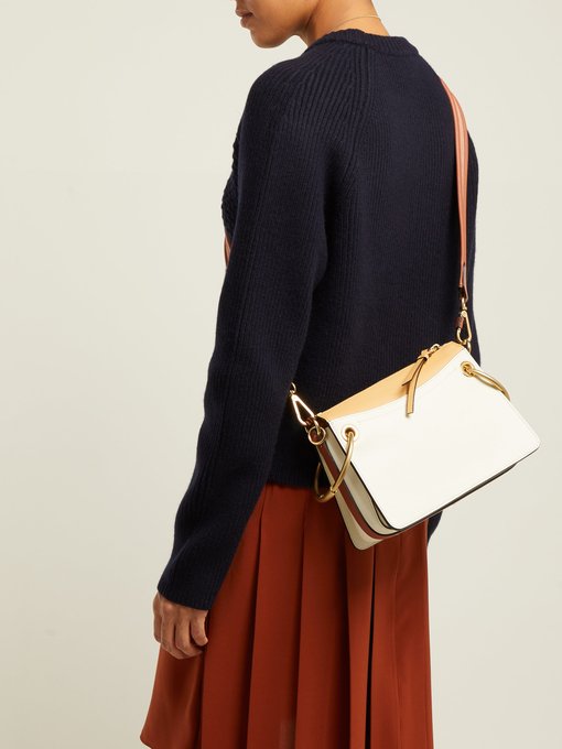 chloe roy small leather shoulder bag