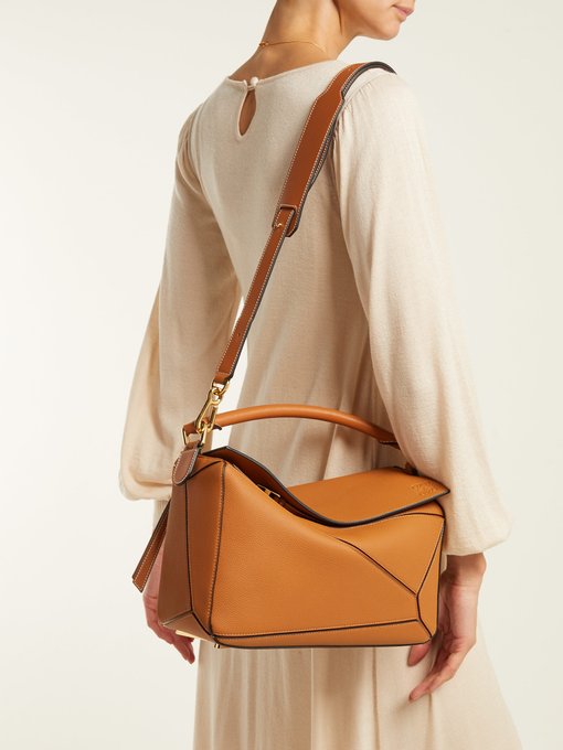 Puzzle grained-leather cross-body bag | Loewe | MATCHESFASHION UK