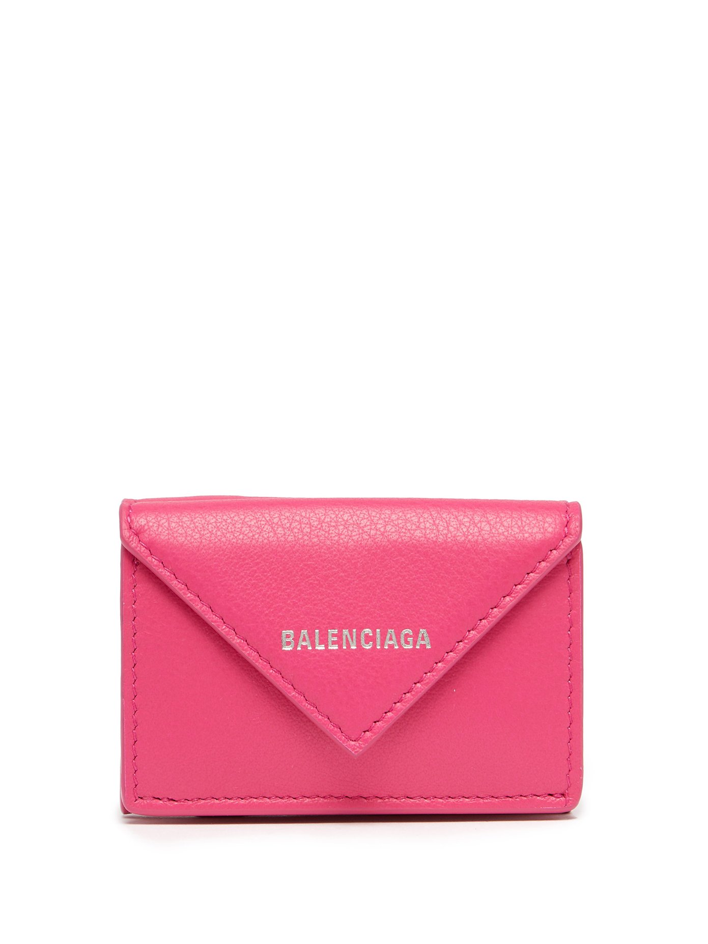 balenciaga mini wallet pink