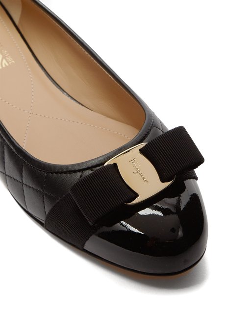 Varina quilted-leather ballet flats 