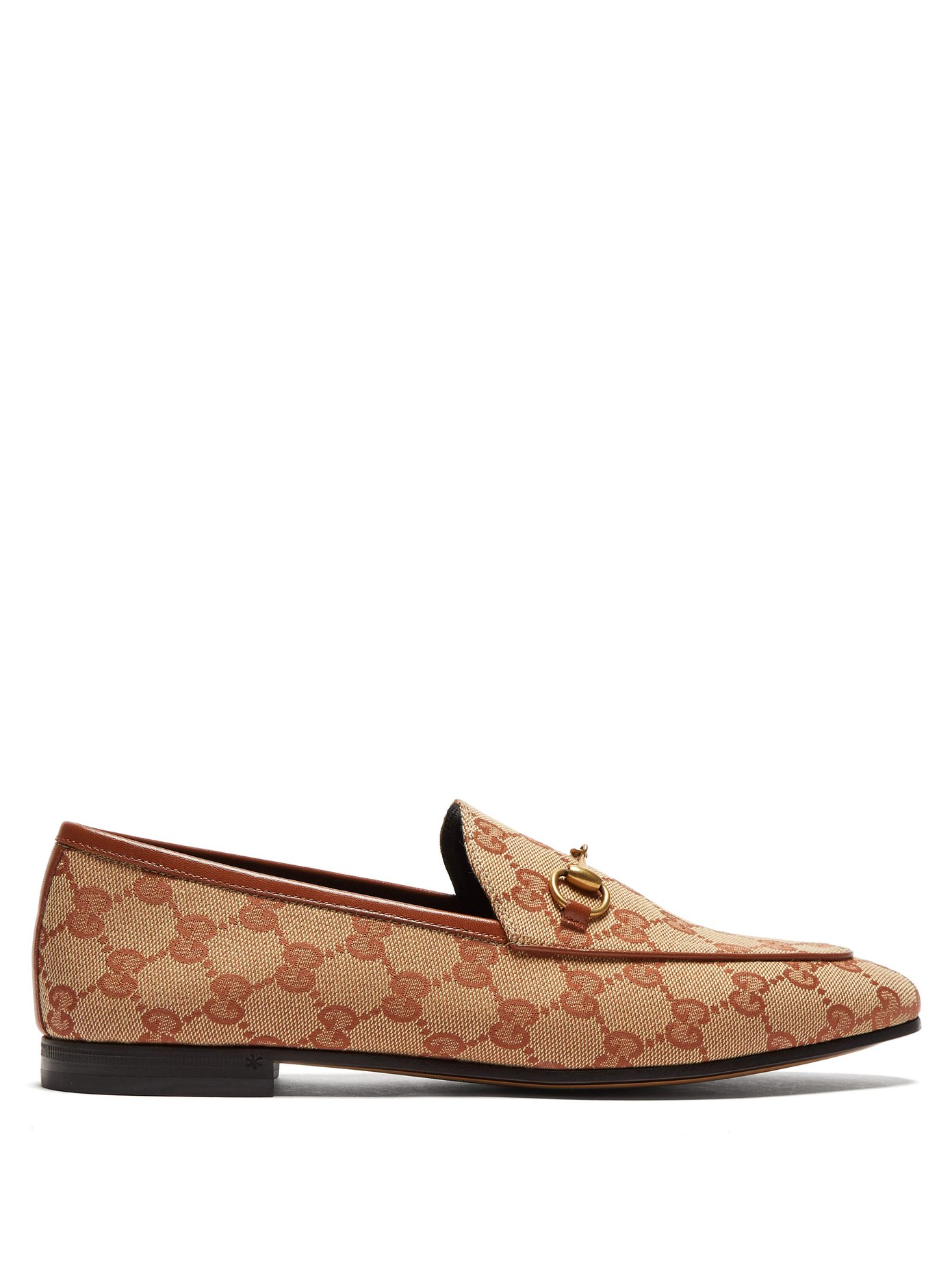 gucci loafers canvas