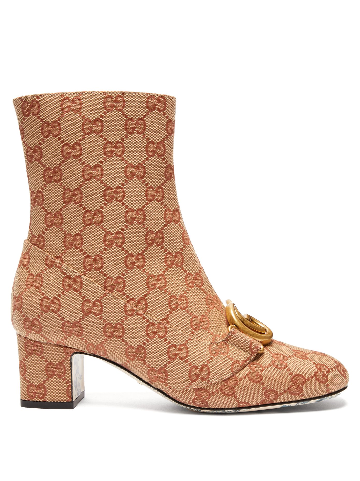 GG-canvas ankle boots | Gucci 