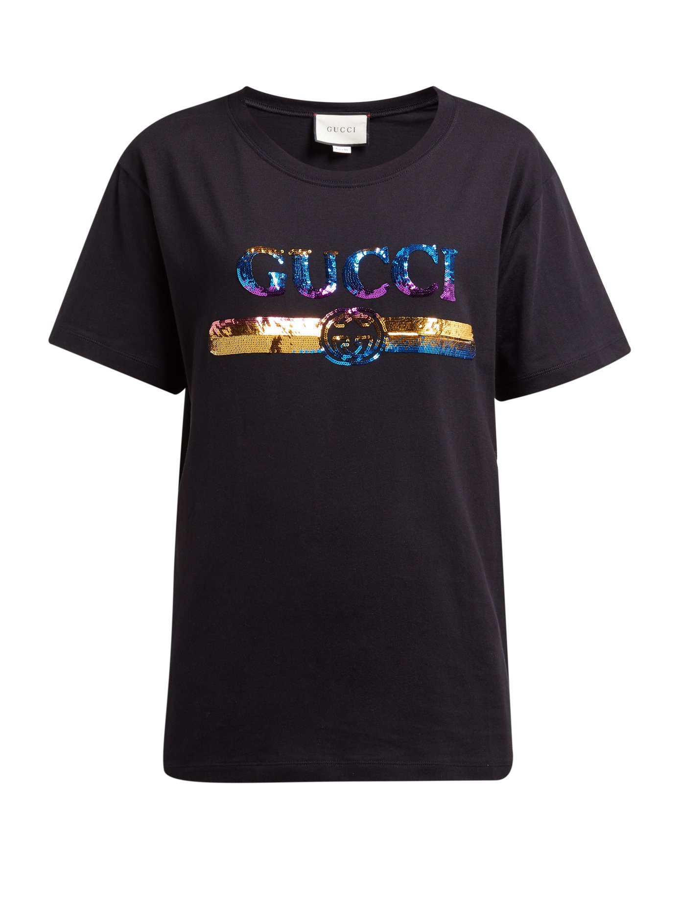 gucci sequin tee