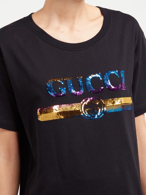 gucci t shirt with sequins