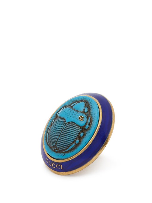 gucci beetle ring