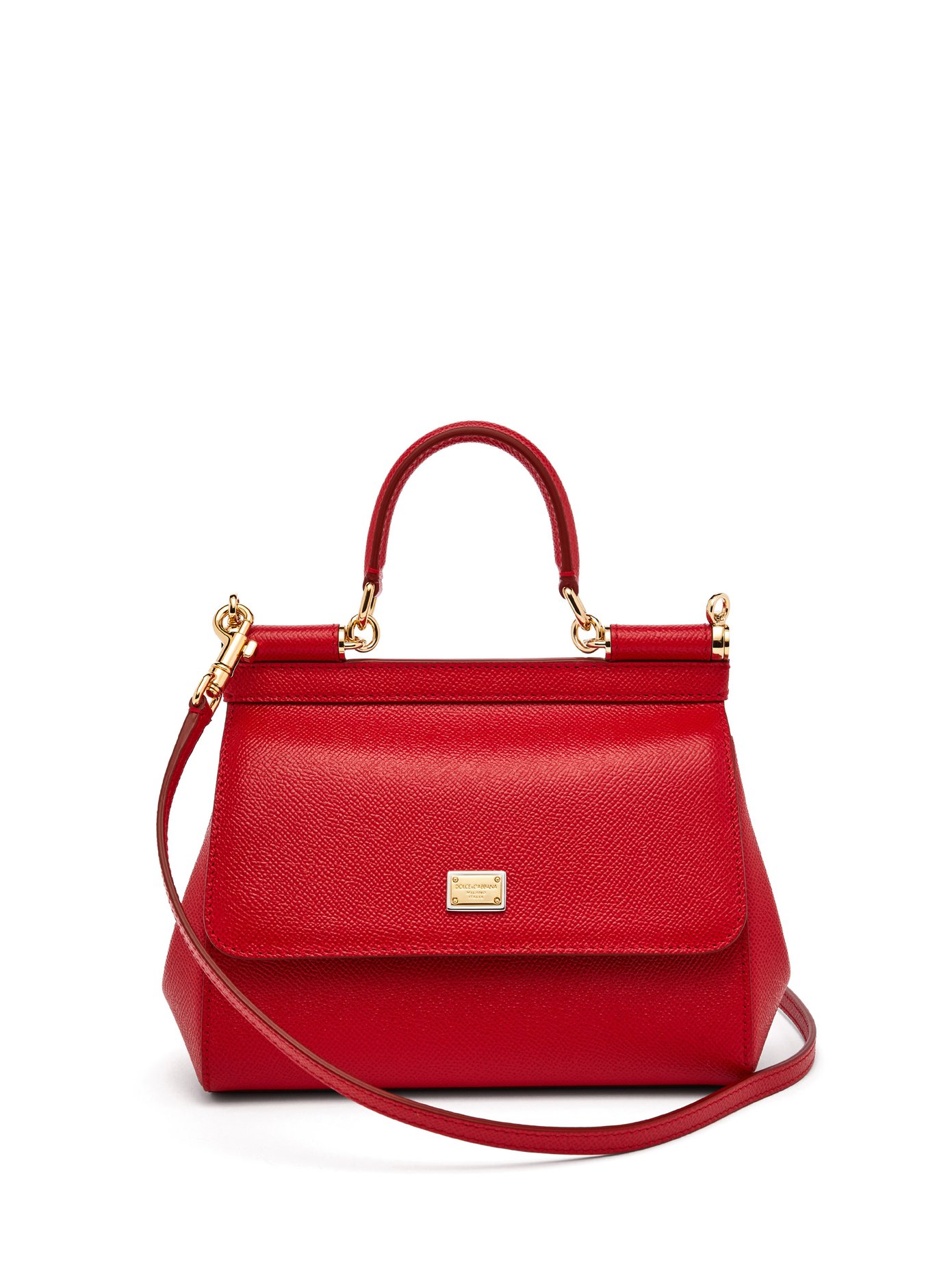 Sicily small dauphine-leather bag 