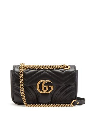 GG Marmont small quilted-leather cross-body bag | Gucci | MATCHESFASHION US