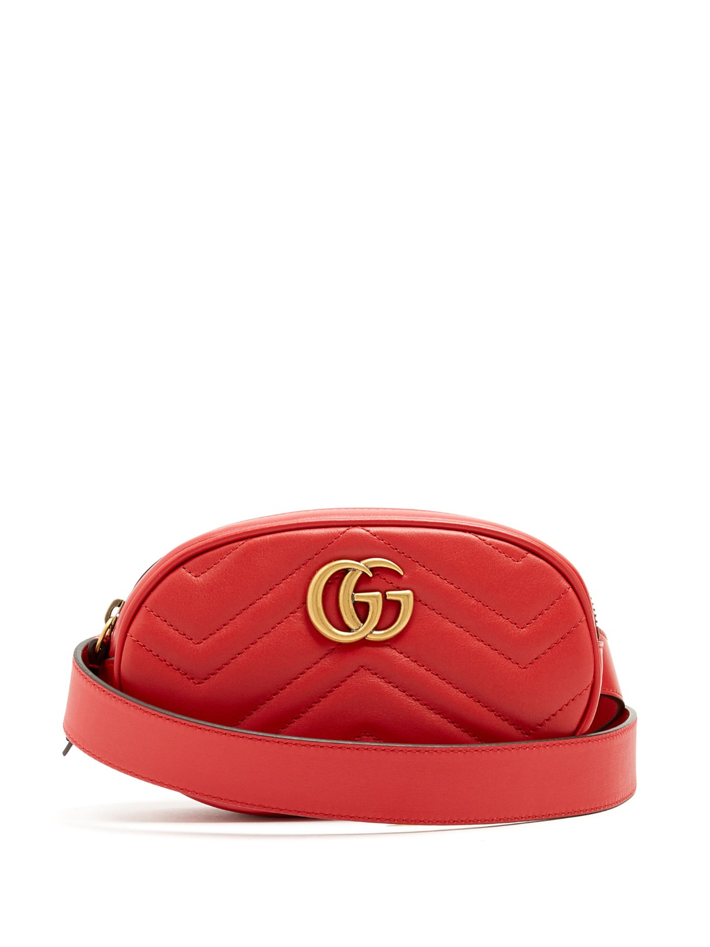 belt bag gucci red