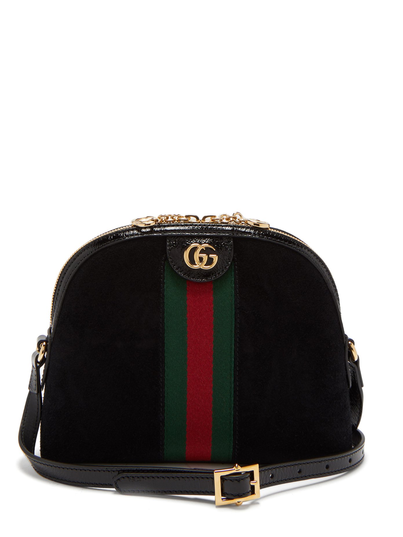 Ophidia GG suede cross-body bag | Gucci 
