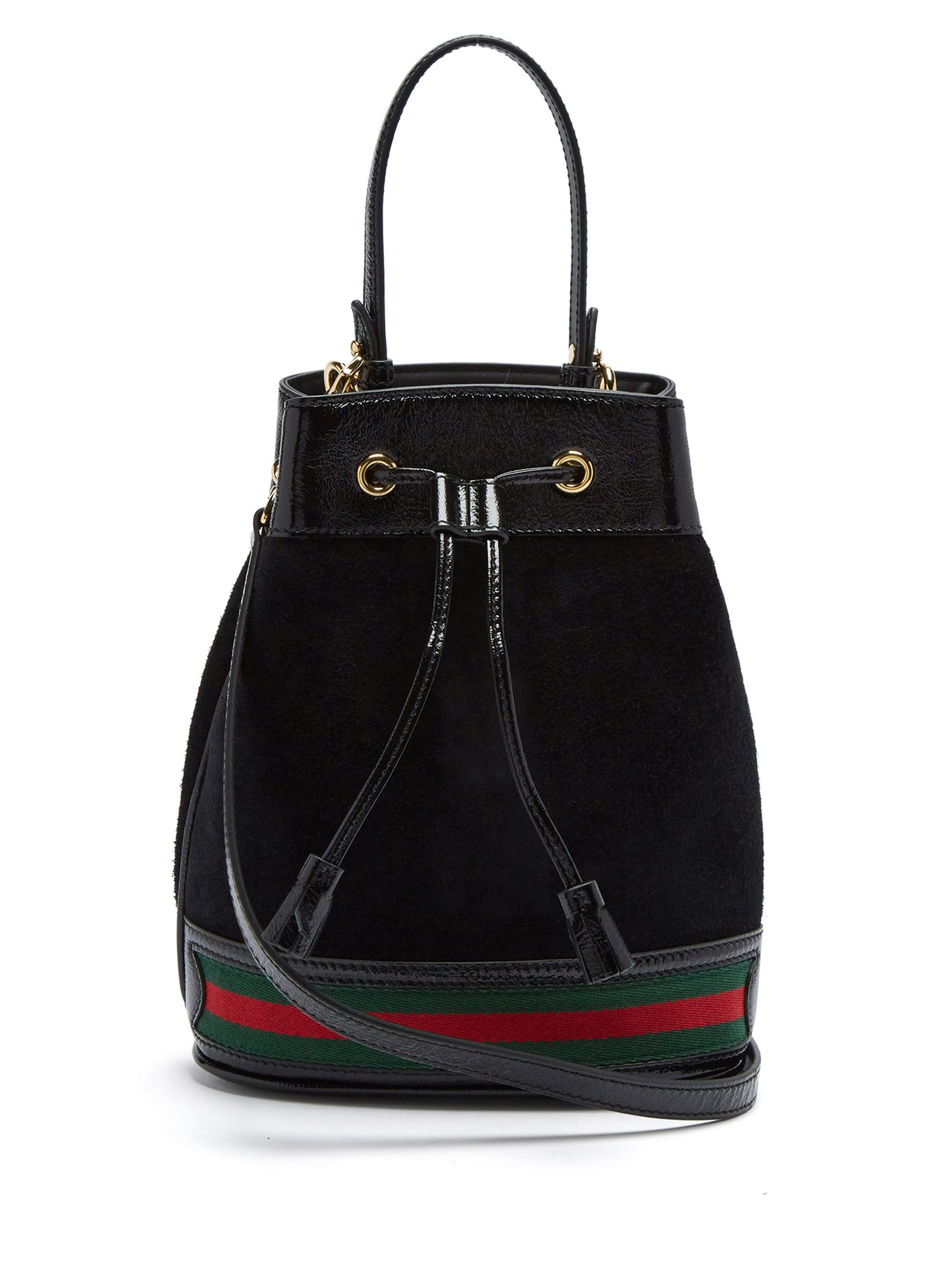 Ophidia suede bucket bag | Gucci 