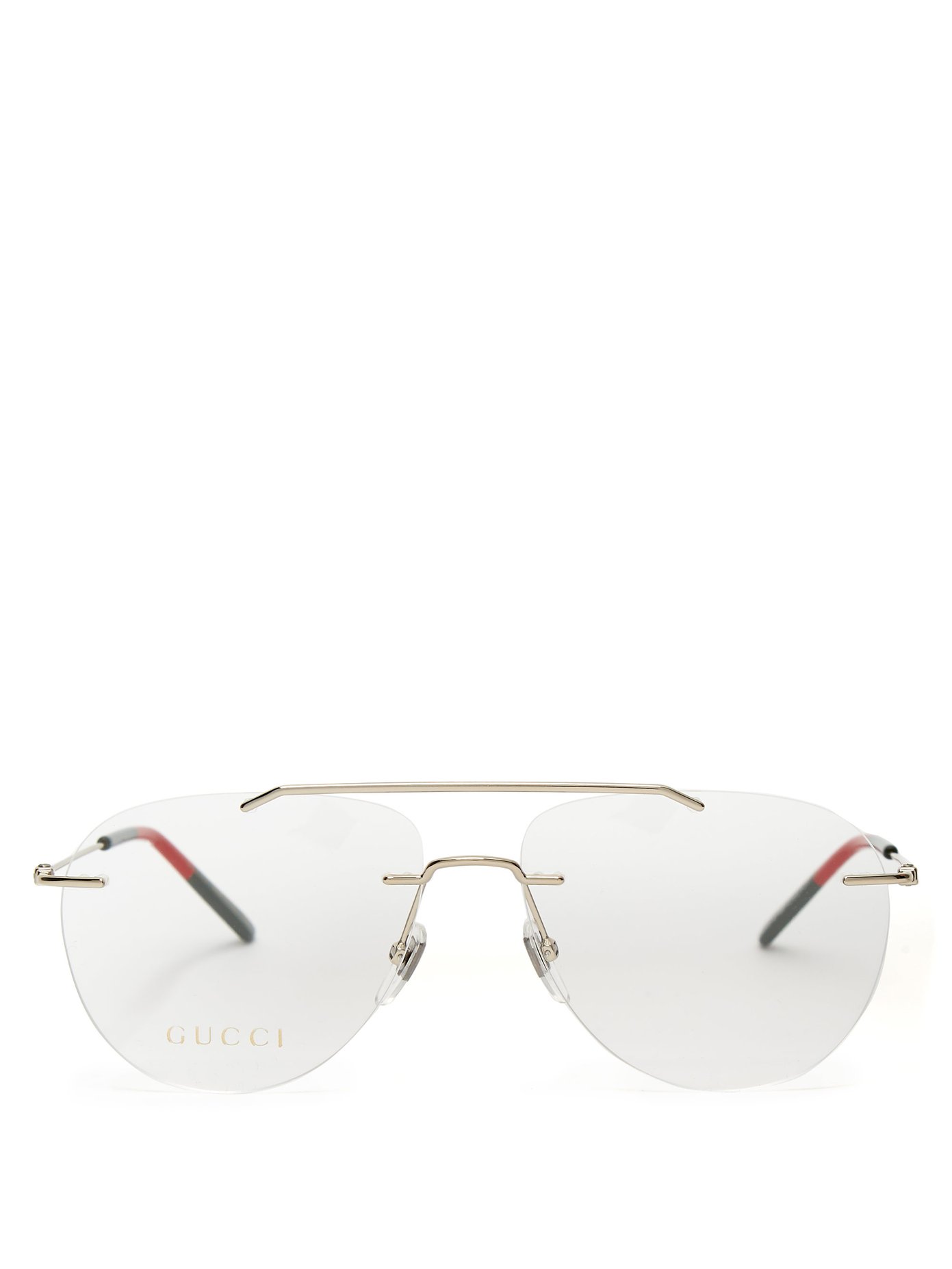 gucci frameless sunglasses