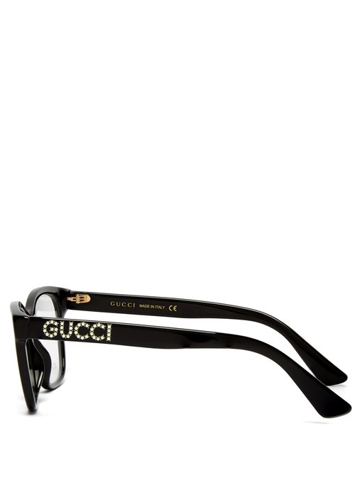 gucci crystal eyeglasses