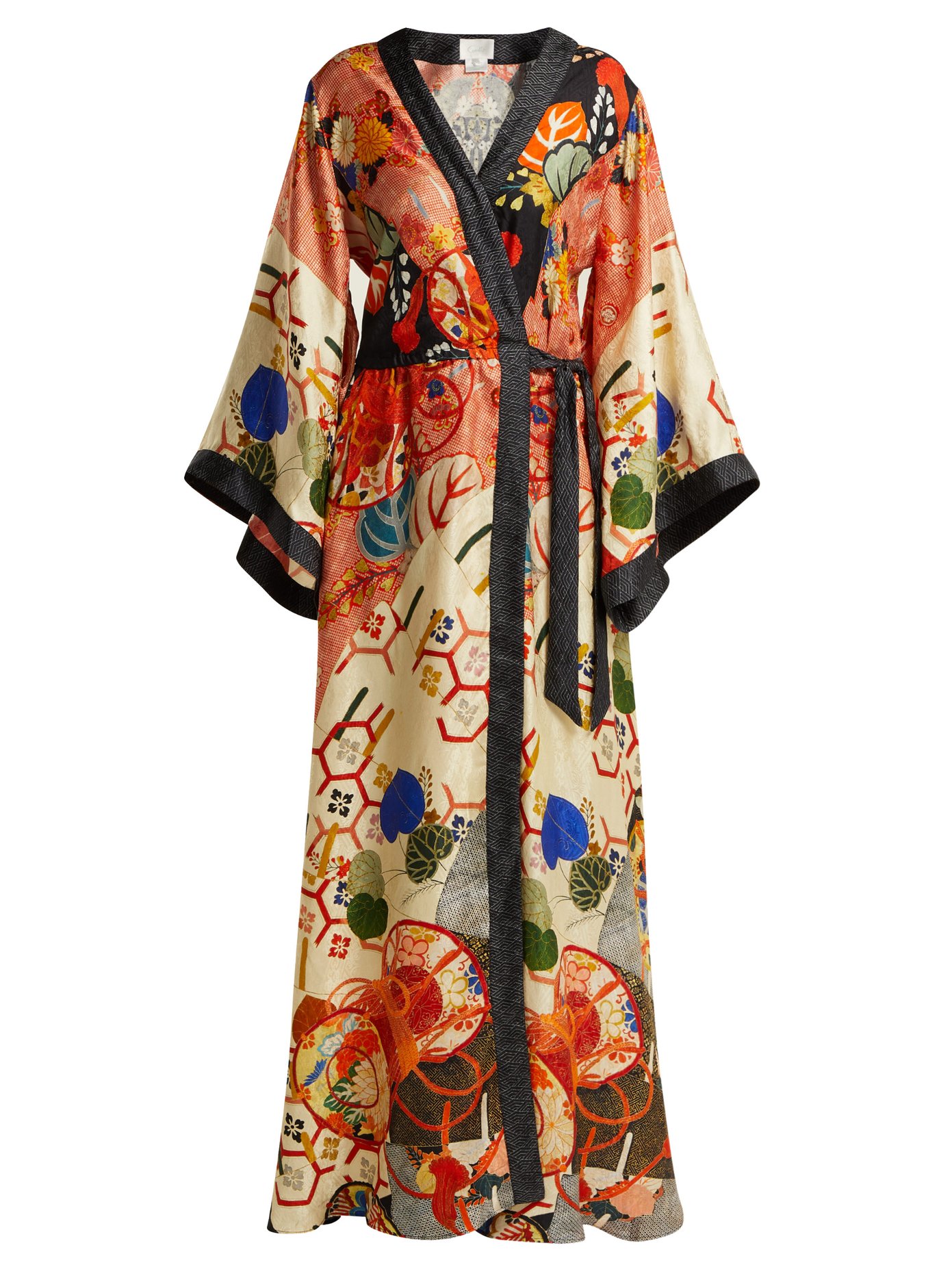 camilla kimono wrap dress