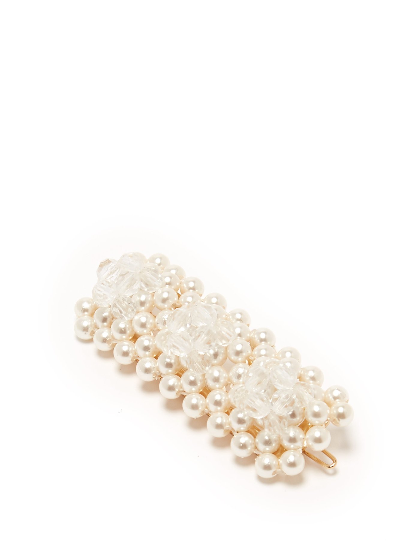 Shrimps Antonia bead-embellished hair clip