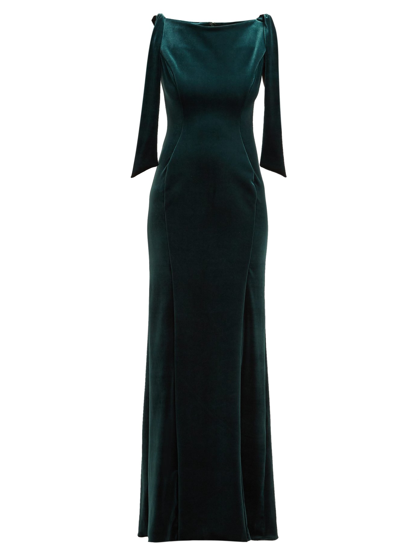 Princess Cut Velvet Dress Emilio De La Morena Matchesfashion Uk