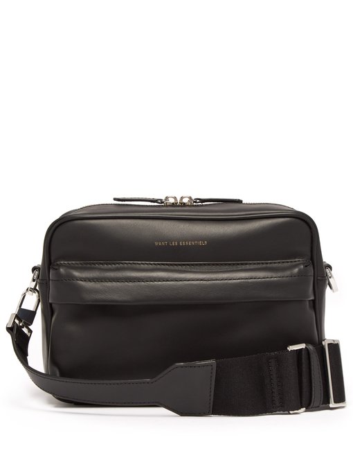 Leather Camera Cross Body Bag Want Les Essentiels Matchesfashion Uk