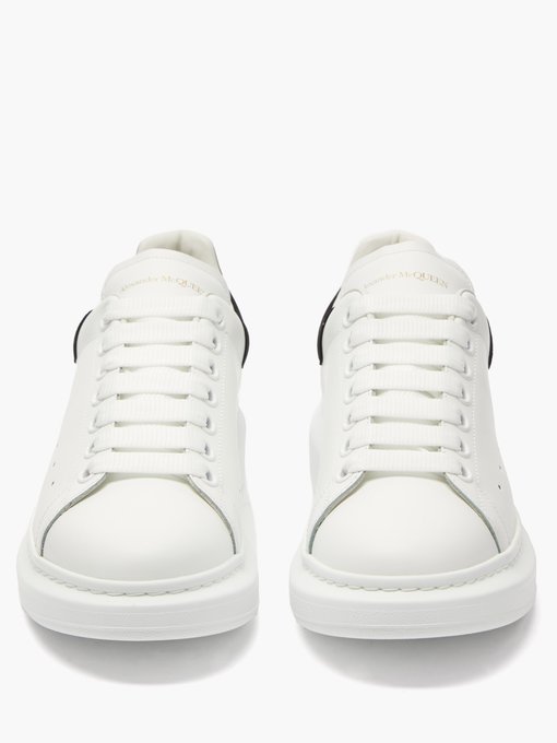 white oversized trainers