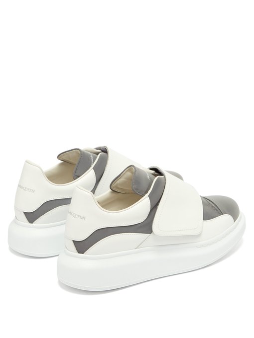 alexander mcqueen strap trainers